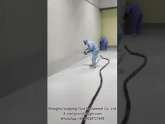 YG দুই উপাদানযুক্ত পলিউরেথেন ফোম স্প্রে মেশিনের স্প্রেিং প্রভাব